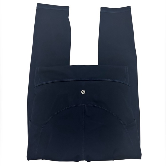 Lululemon Power Thru High-Rise Crop 23" - True Navy SZ 4 - Picture 6 of 7